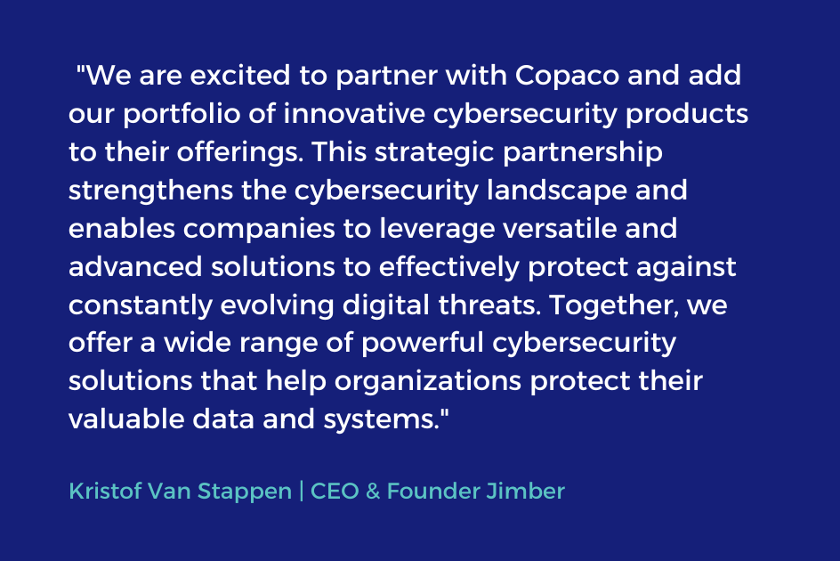 copaco innovative cybersecurity belgium jimber