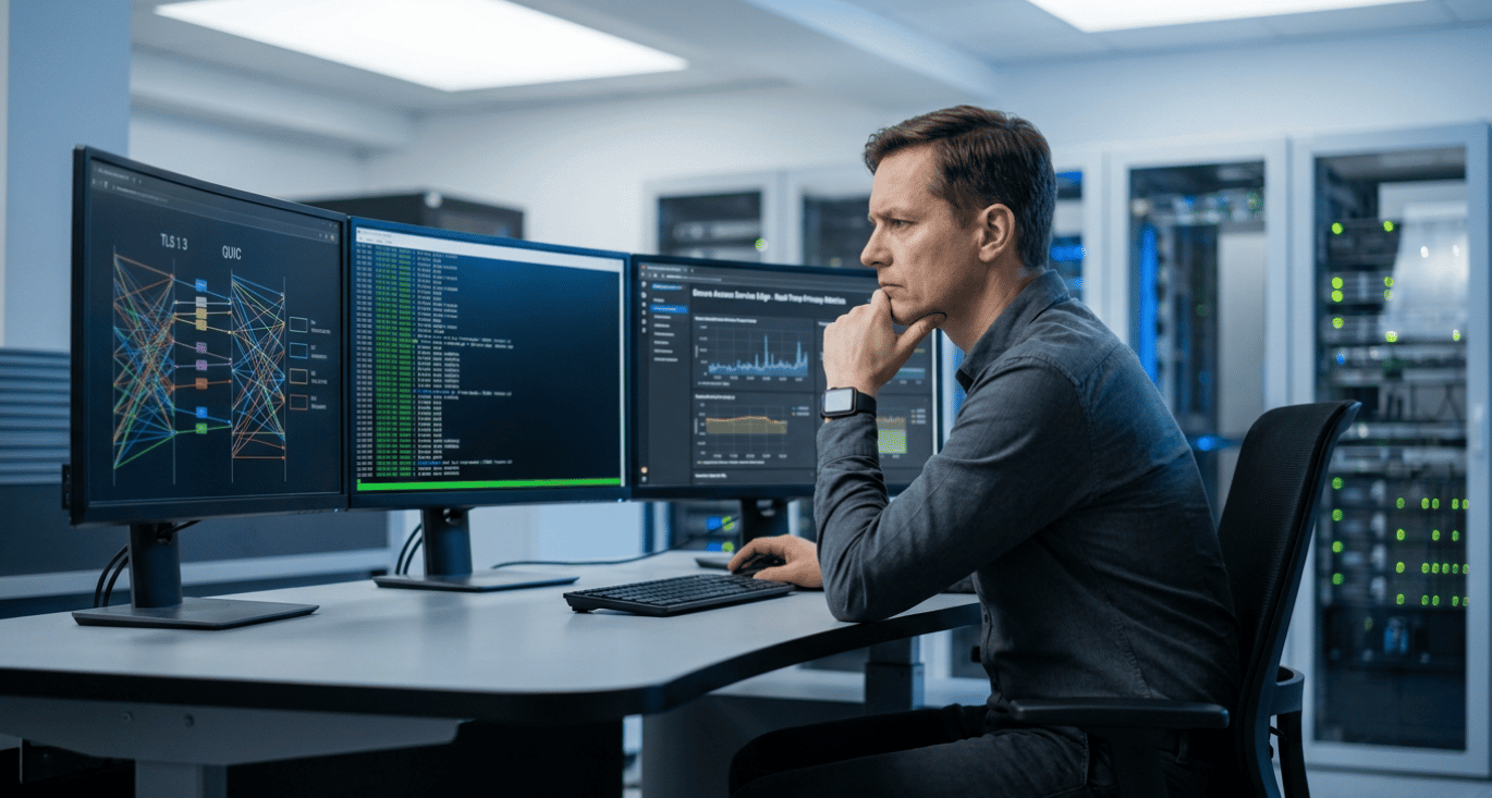 Inspection du trafic chiffré 2026 : TLS 1.3, QUIC et SASE